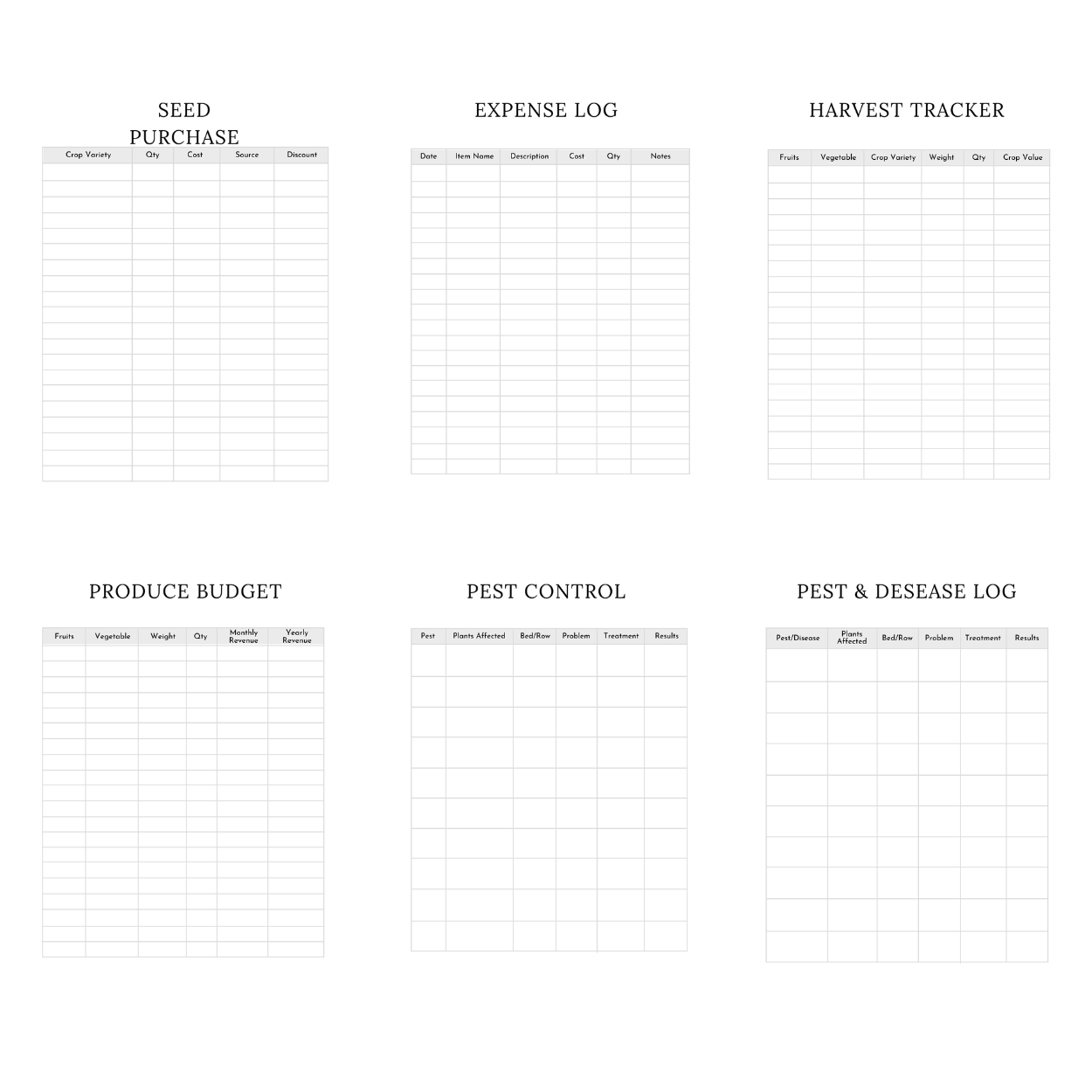Tropical Planner