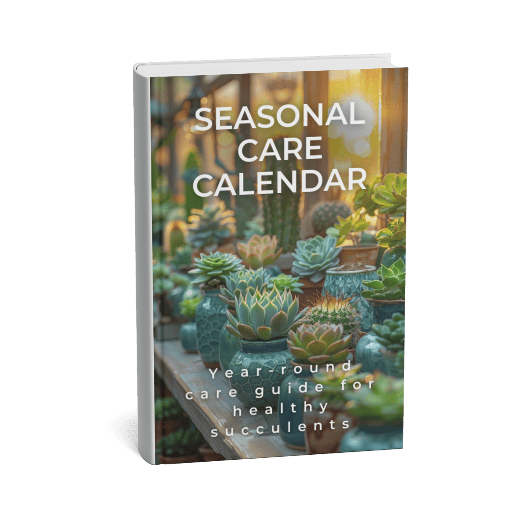 SEASONAL CARE CALENDAR FOR SUCCULENTS AND CACTI