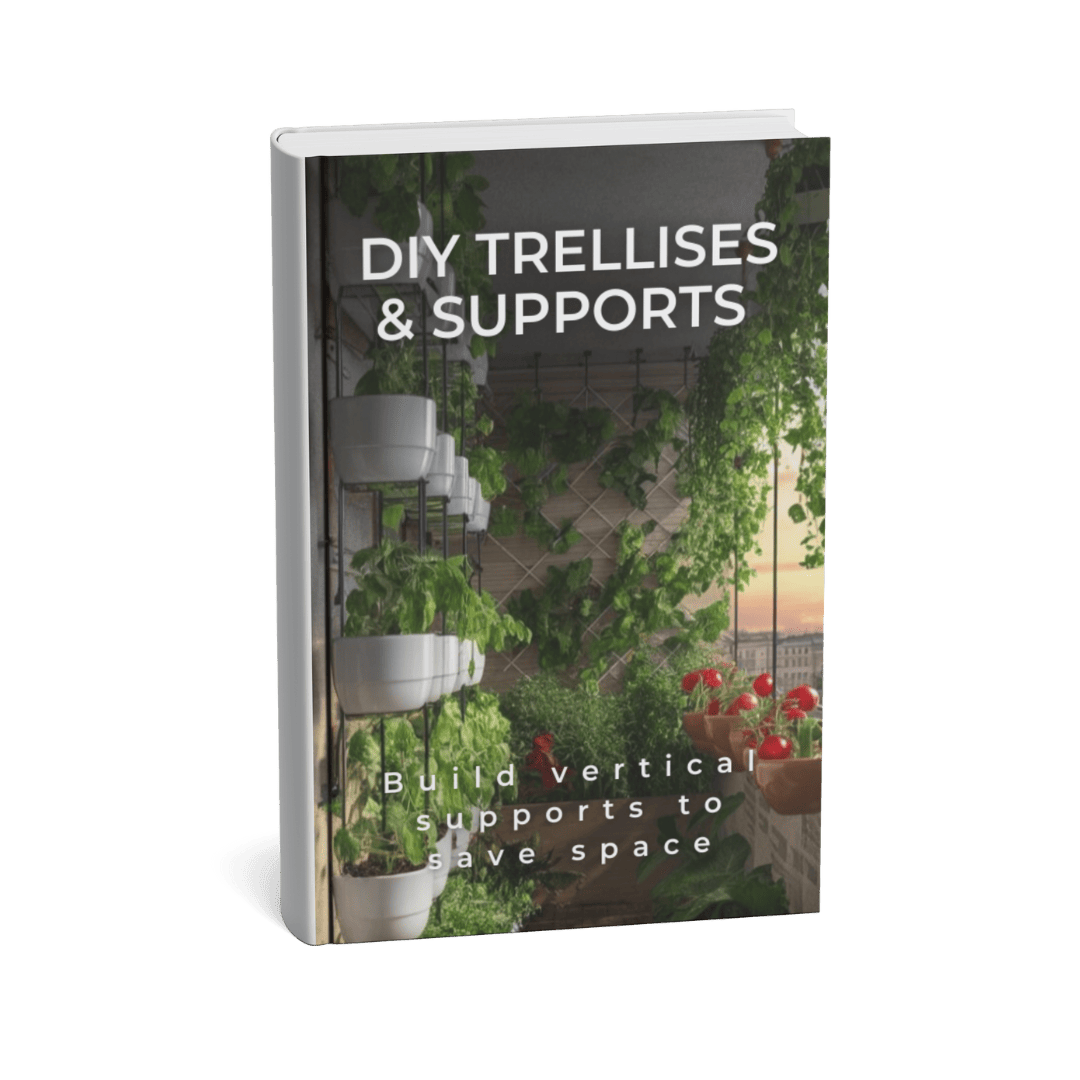 DIY TRELLISES AND SUPPORTS FOR URBAN GARDENS